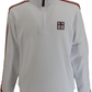 Trojan Mens White Quarter Zip St George Sweat Top