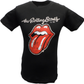 Herre Officially Licensed de rolling stones klassiske tunge logo t-shirts