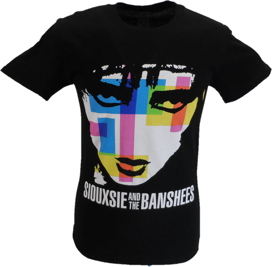 Mens Black Official Siouxsie & The Banshees Once Upon A Time T Shirt