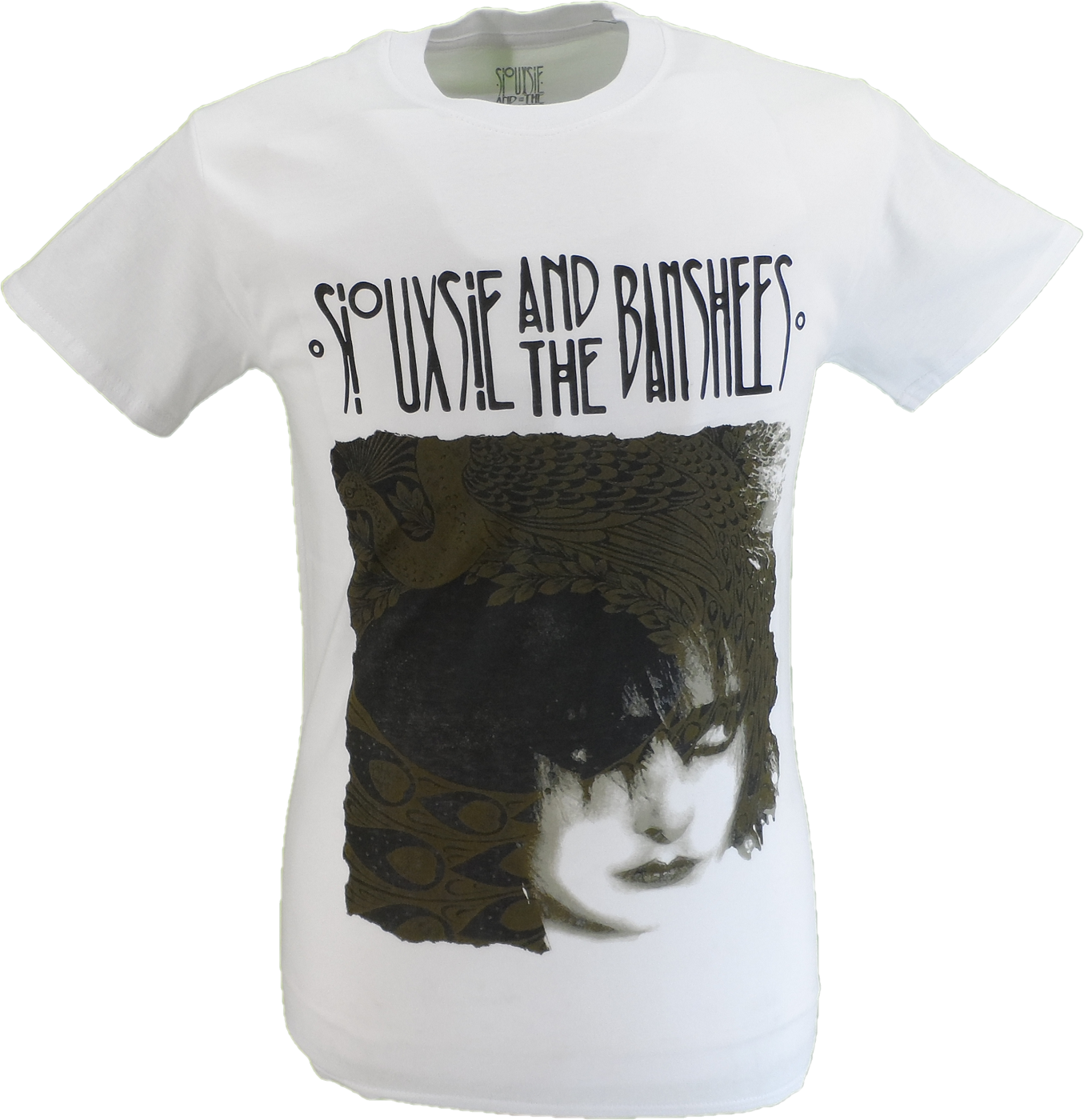 Mens White Official Siouxsie and The Banshees Spellbound T Shirt