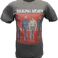 Mens Official Licensed Talking Heads Pixel Portrait T Shirt