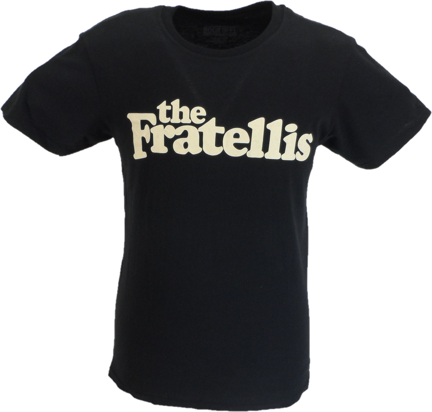Mens Black Official The Fratellis Logo T Shirt