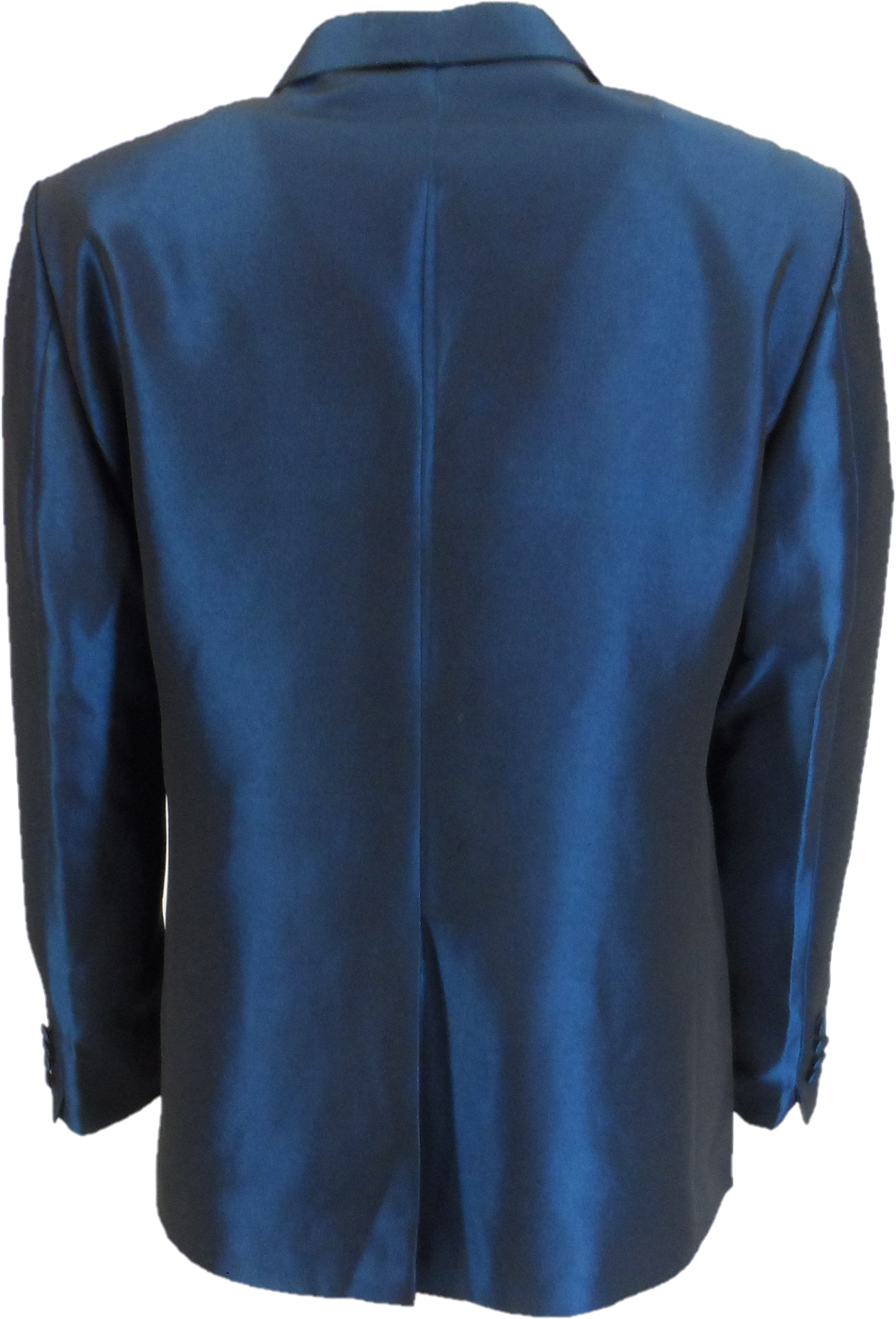 Mazeys Mens Teal Blue Suit Jacket