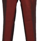 Mazeys Mens Tonic Burgundy Suit Jacket