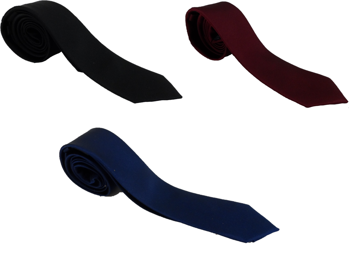 Tootal Plain Silk Skinny Tie