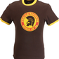 Trojan Records Mens Brown Spirit of 69 100% Cotton Peach T-Shirt