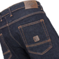 Trojan Mens Signature Orange Stitch Zip Fly Jeans