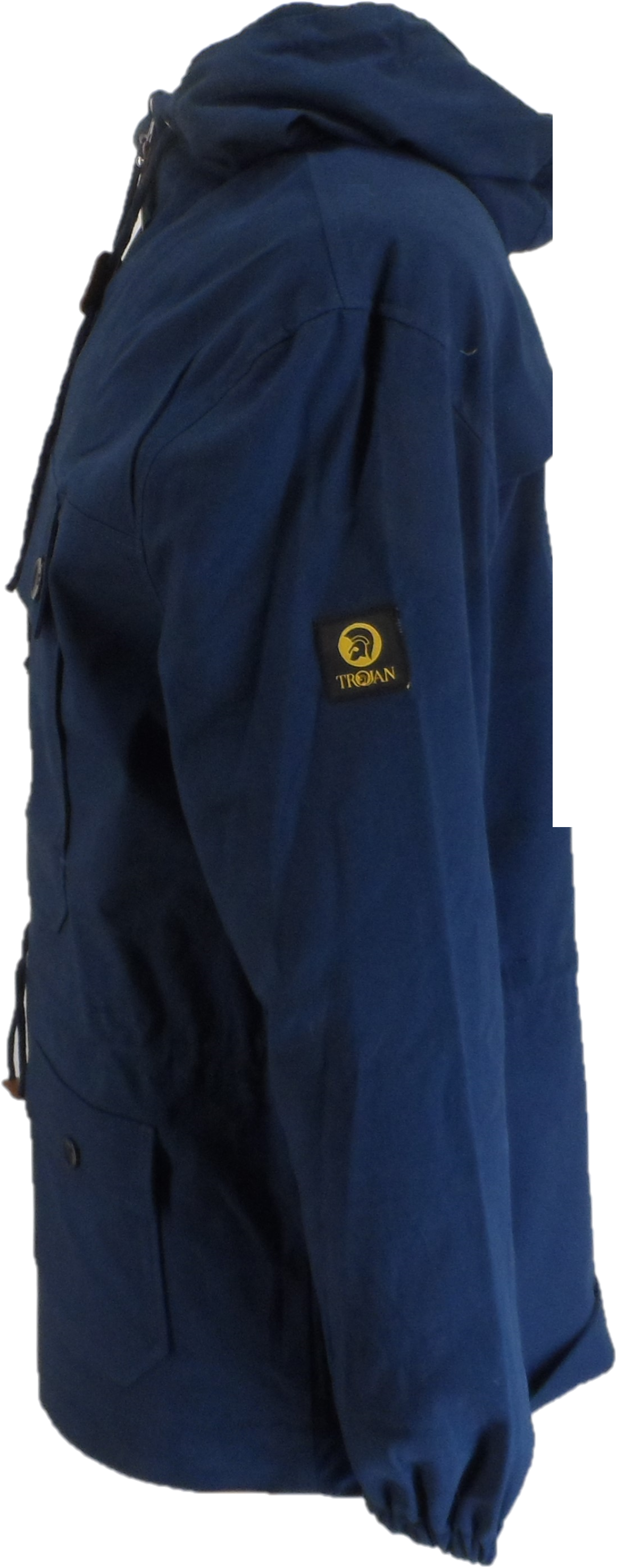 Trojan Mens Navy Blue Overhead Scooter Jacket