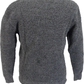 Mens Marl Grey Waffle Jumper
