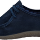 Roamers Mens Retro Navy Walibee Style Real Suede Shoes