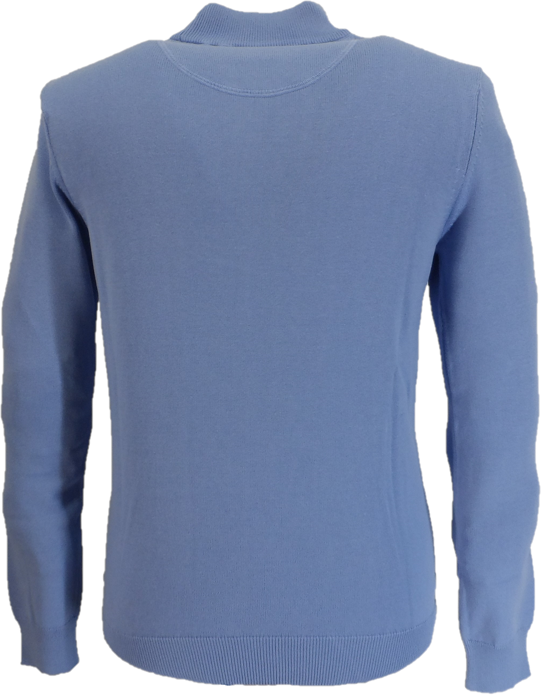 Ska & Soul Sky Blue 'Daltrey' Turtle Neck Jumper