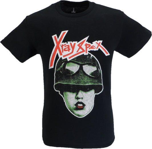 Mens Black Official X Ray Spex Poly Styrene T Shirt