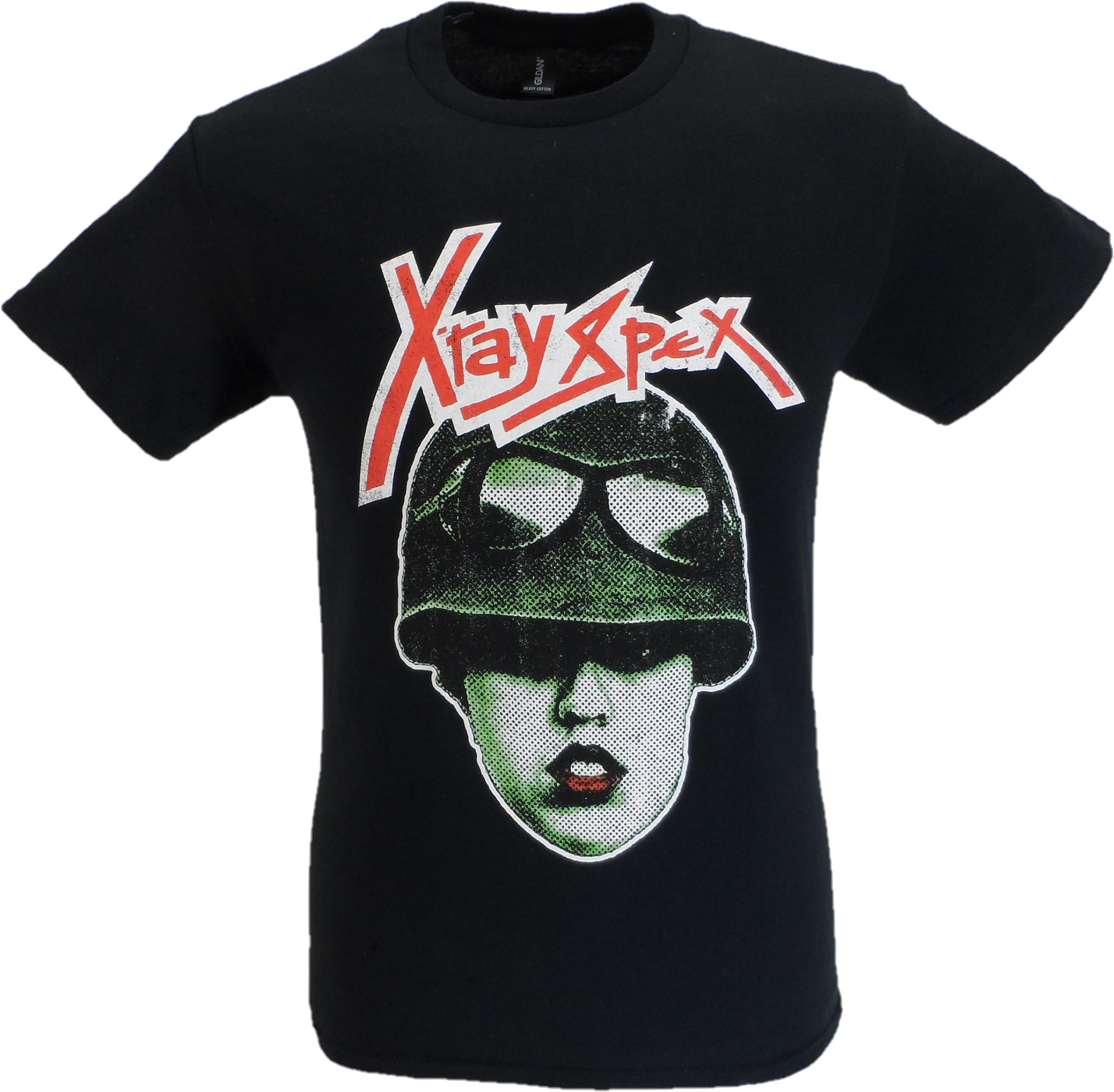 Mens Black Official X Ray Spex Poly Styrene T Shirt