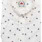 Relco White Polo Pony Print Cotton Short Sleeved  Button Down Shirt
