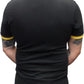 Trojan Records camiseta color melocotón 100% algodón con logo rasta negro para hombre