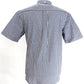 Farah Short Sleeved Locke Blue Check Button-Down Shirts