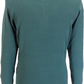 Gabicci Polo tricoté à rayures multiples Willis vert genévrier pour homme