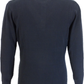 Gabicci polo tricoté à rayures multiples bleu marine willis pour hommes