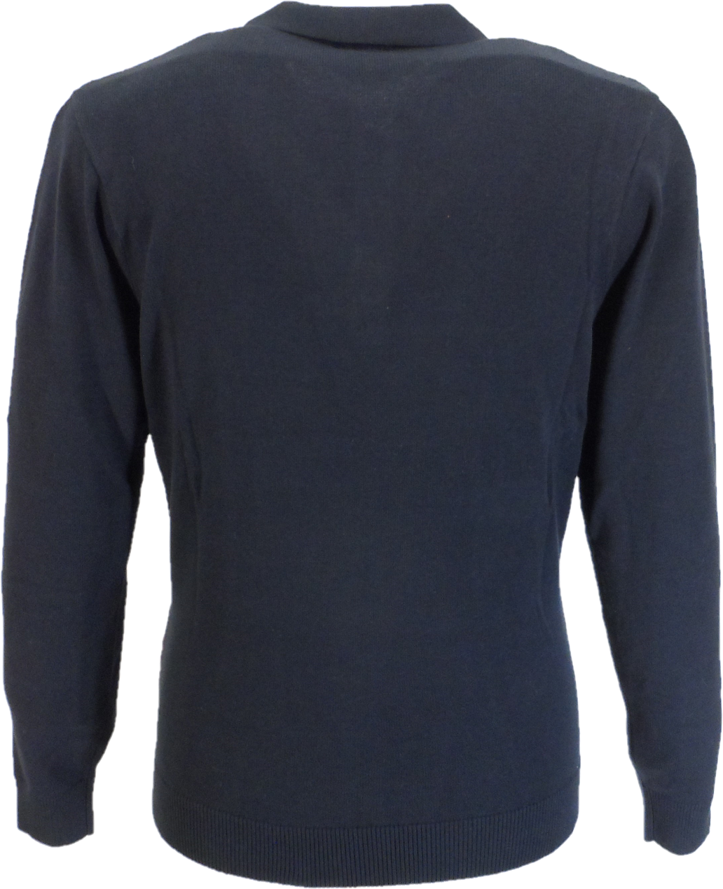 Gabicci polo tricoté à rayures multiples bleu marine willis pour hommes