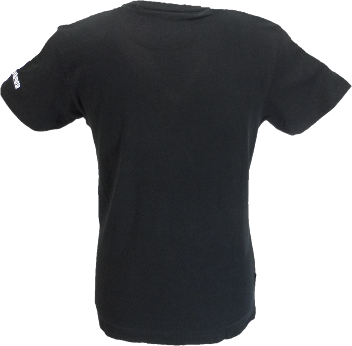 Lambretta Mens Black Badges Target Retro T Shirt