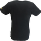 Lambretta Mens Black Classic Chest Stripe T Shirt