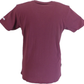 Lambretta Mens Grape Purple Striped Retro T Shirt