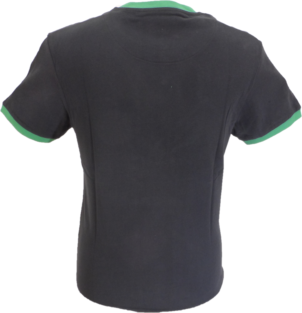 Trojan records camiseta casco clasico negro 100% algodon