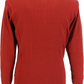 Gabicci Mens Rosso Red Ernest Retro Knitted Polo