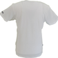 Lambretta camiseta retro con bloques de cuadros en blanco/negro para hombre