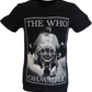Camiseta clásica negra oficial de the who quadrophenia para hombre