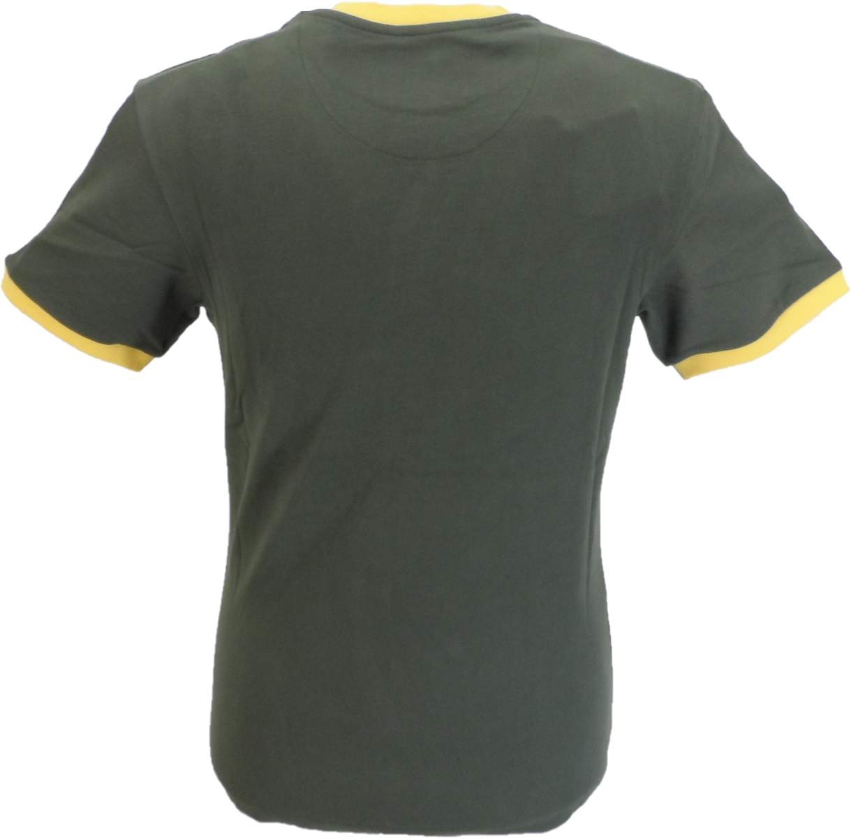 Trojan Records Mens Army Green Spirit of 69 100% Cotton Peach T-Shirt