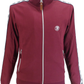 Trojan Records Mens Port Red Taped Sleeve Retro Track Tops
