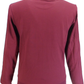 Trojan Records Mens Port Red Taped Sleeve Retro Track Tops