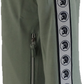 قمصان Trojan ريكوردز للرجال ذات أكمام مسجلة باللون الأخضر المريمية