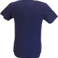 Oasis offiziell lizenziertes marineblaues T-Shirt mit Union-Jack-Logo für Herren