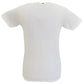 T-shirt avec logo Oasis à rayures blanches 95 sous licence officielle pour homme