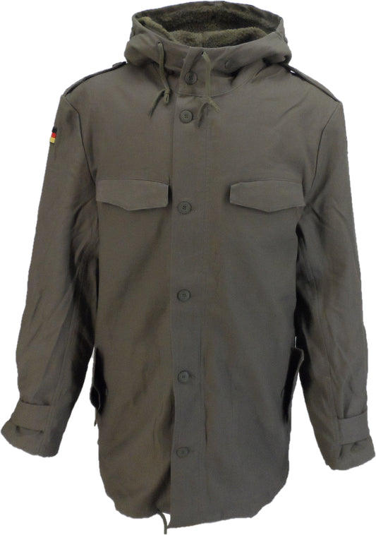 Parka repro bw flag verde oliva para hombre…