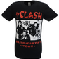 Mens Black Official The Clash Sandinista Tour T Shirt T Shirt