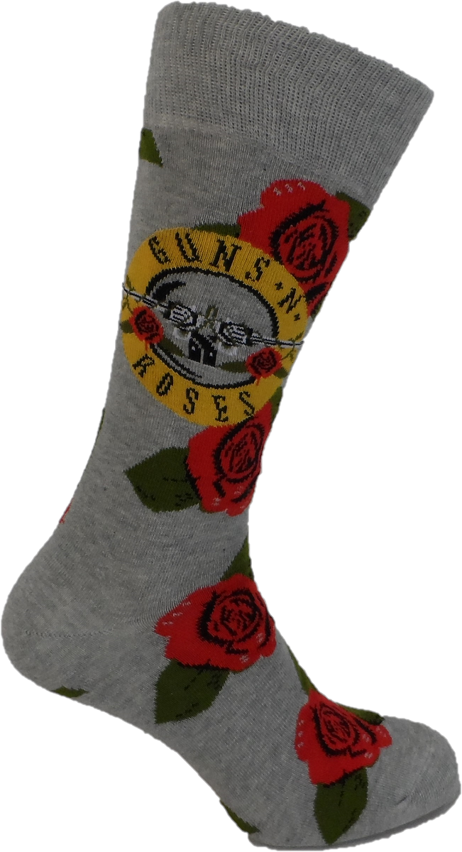 Mens Officially Licensed Guns N' Roses Socks