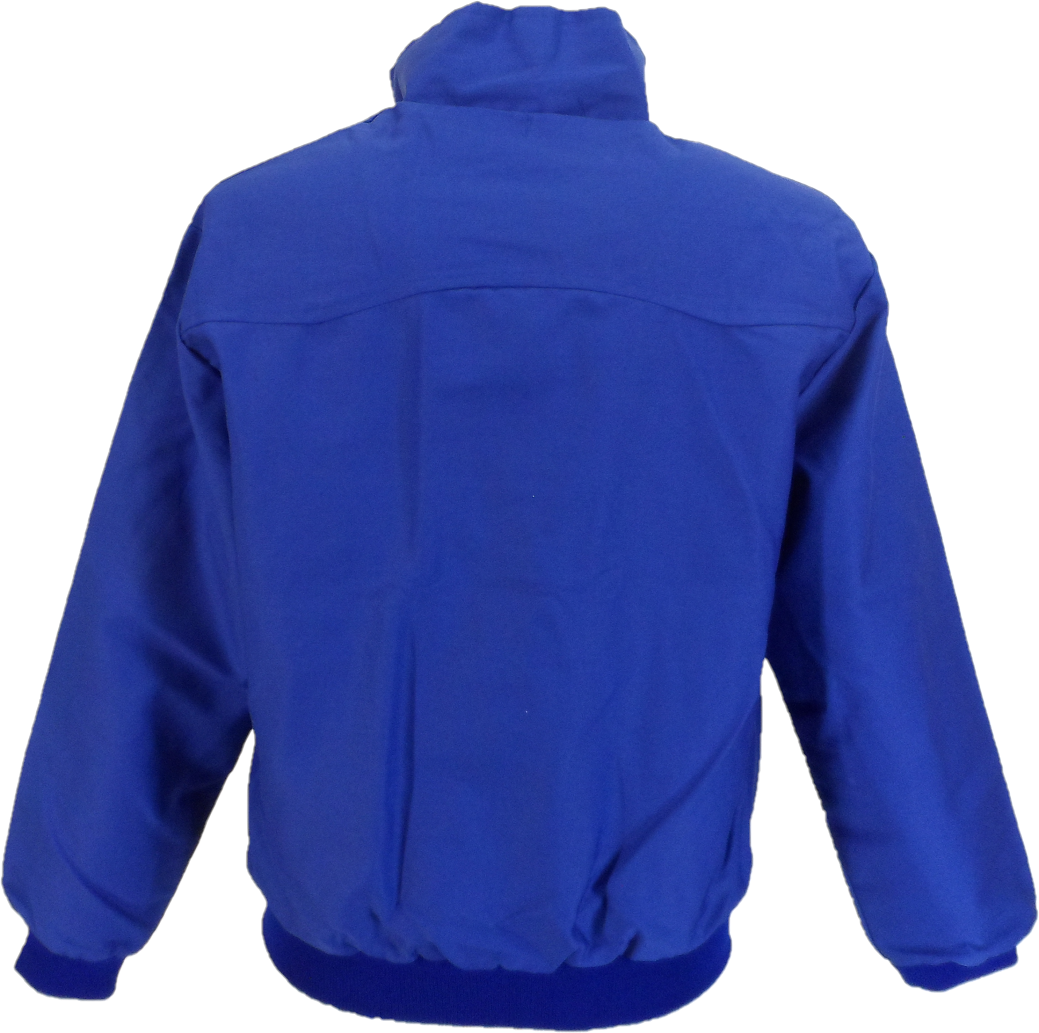 Mazeys Mens Royal Blue Harrington Jacket