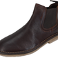 Hush Puppies Herren-Chelsea-Wüstenstiefel aus braunem Leder