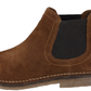 Hush Puppies Mens Tan Real Suede Chelsea Desert Boots