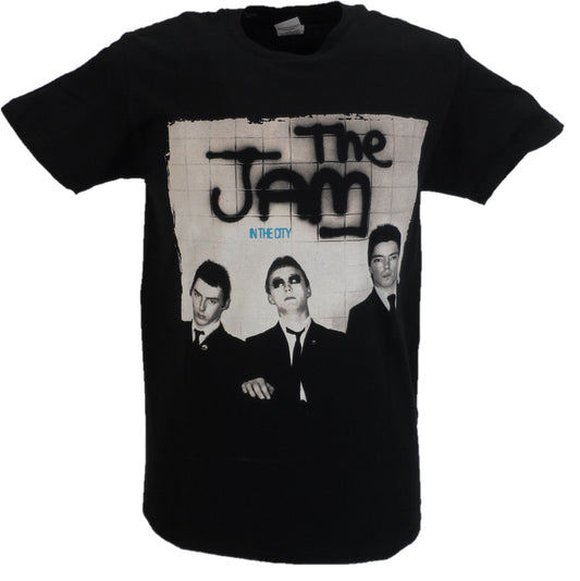 Maglietta ufficiale nera da uomo The Jam in the city