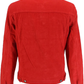 Run & Fly Mens 60s Retro Vintage Red Cord Western Trucker Jacket