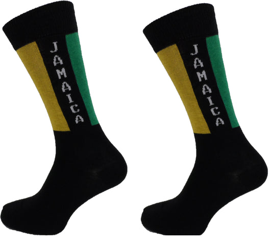 Confezione da 2 paia di Socks retrò Giamaica da uomo