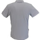 Lambretta Celetrial Blue/White/Tormaline Retro 100% Cotton Polo Shirt