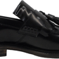 Delicious Junction Black Locky Mod SKA Loafers Shoes