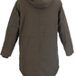 Mens Khaki Fishtail Fully Sherpa Lined Parka Coat