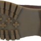 Monkey Boots en cuir à grain marron de style original des années 1970