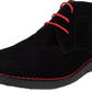 Ikon Original Black Nomad 70s Mod Style Real Suede Desert Boots